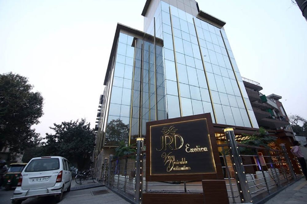 Hotel Jrd Exotica-Business Hotel New Delhi Exteriör bild
